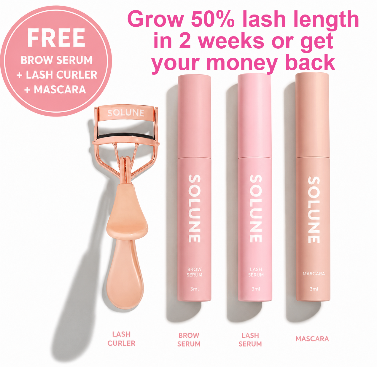 Solune Eyelash & Brow Serum
