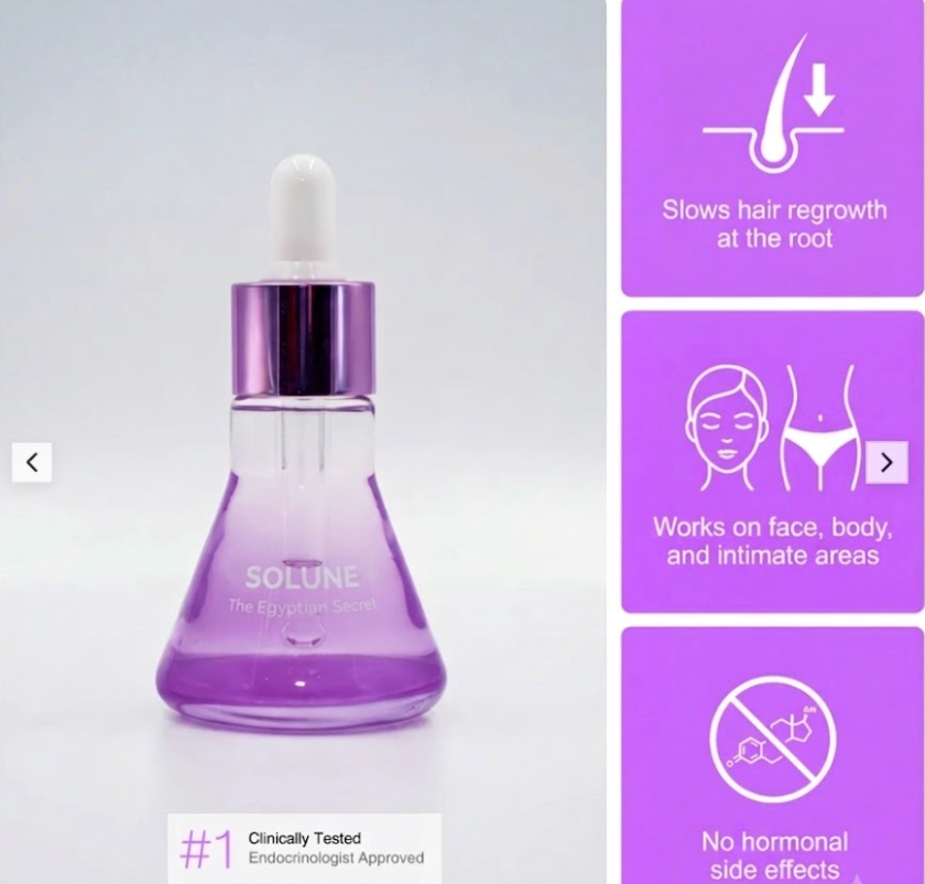 Solune Hair removal oil