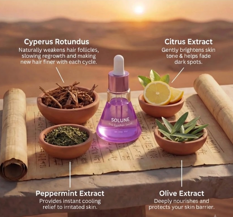 Solune Hair removal oil